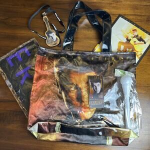 NIB JUSTIN BIEBER 2012 Believe Tour VIP Tote Lanyard Scarf Poster-Book Tix Wand